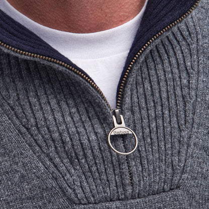 Nelson Essential Half Zip Knitted Jumper