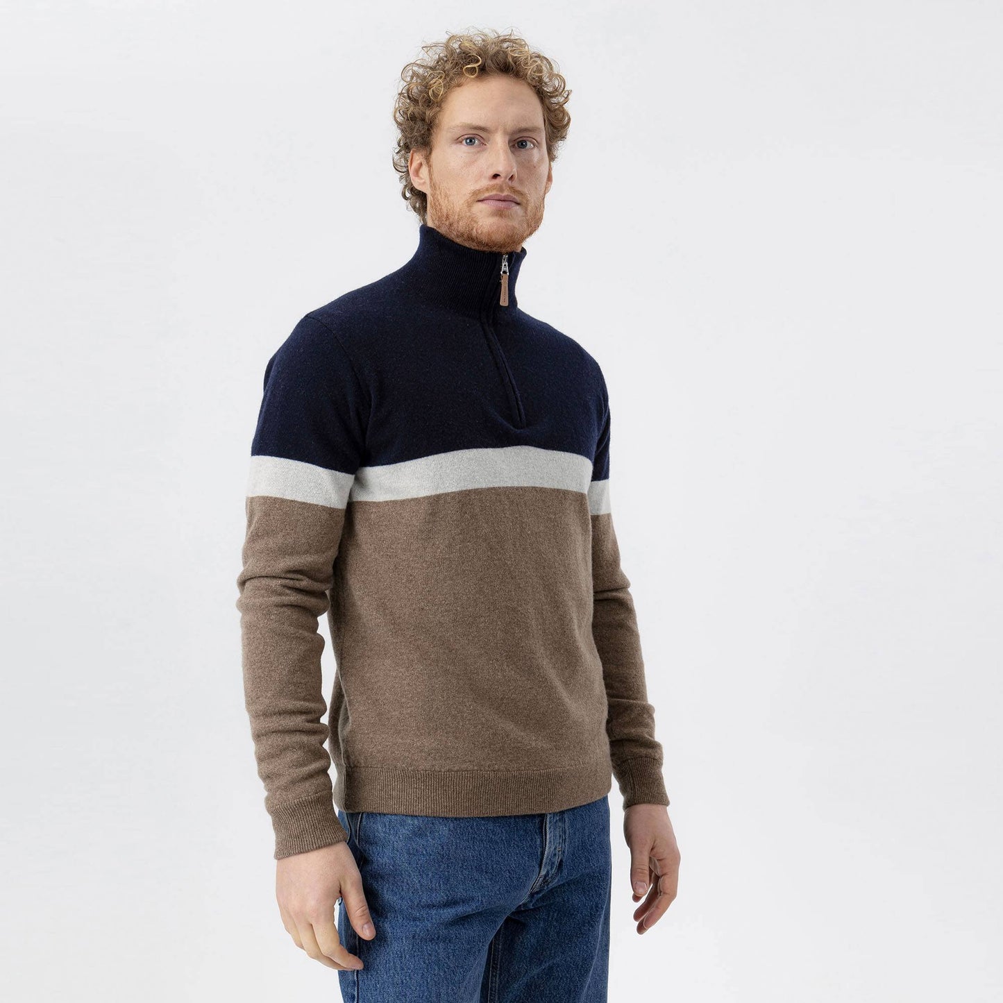 Stellan T-Neck Windproof Sweater