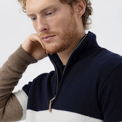Stellan T-Neck Windproof Sweater