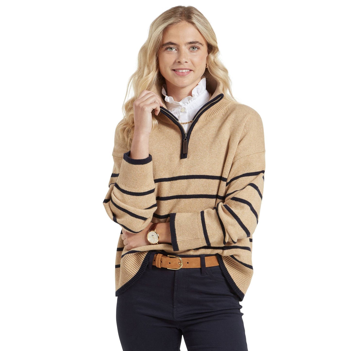 Sandsend Quarter Zip Jumper