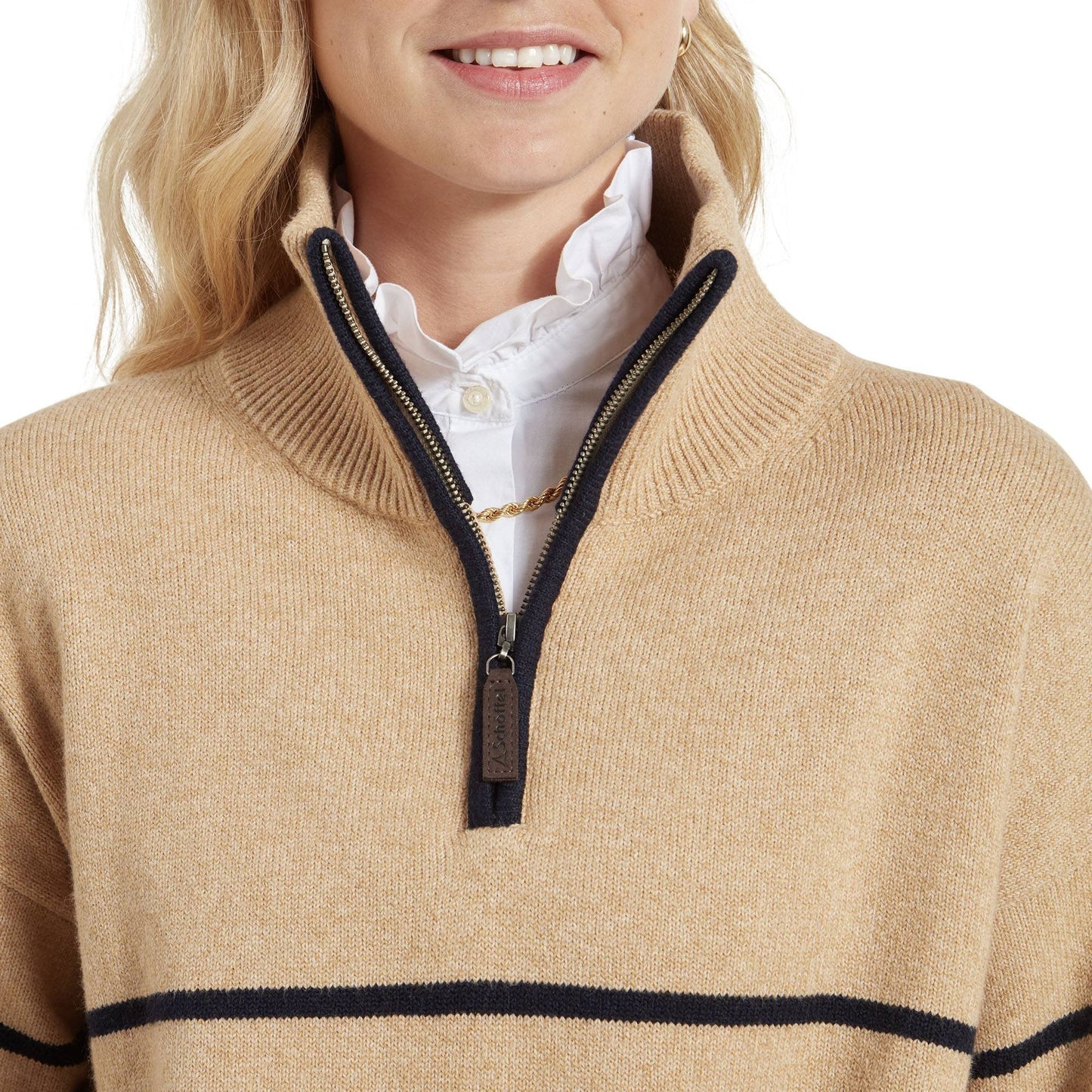 Sandsend Quarter Zip Jumper