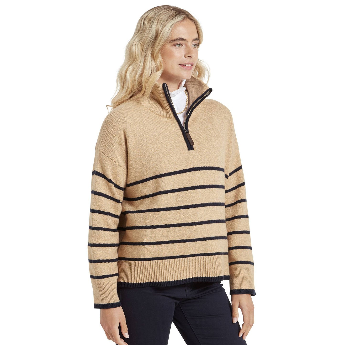 Sandsend Quarter Zip Jumper