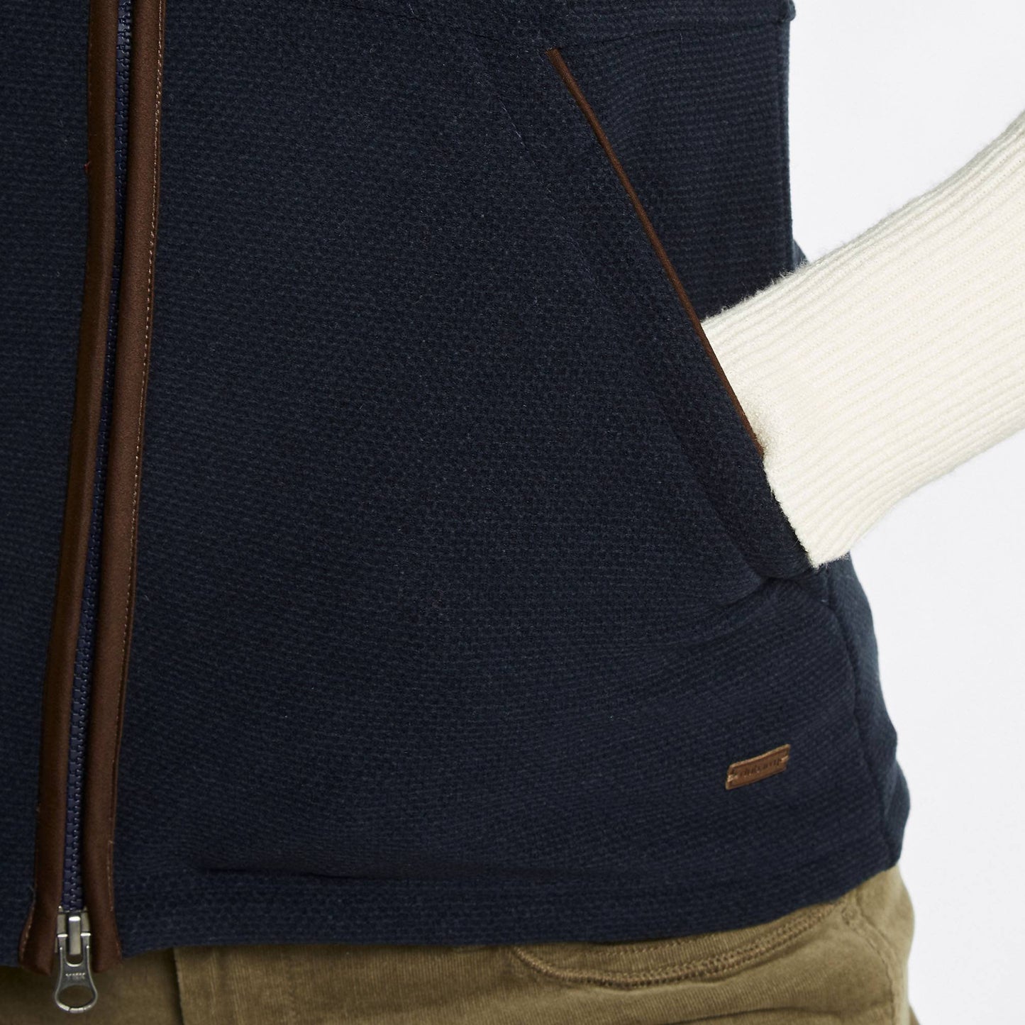 Carbury Textured Fleece Gilet