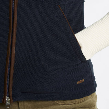 Carbury Textured Fleece Gilet