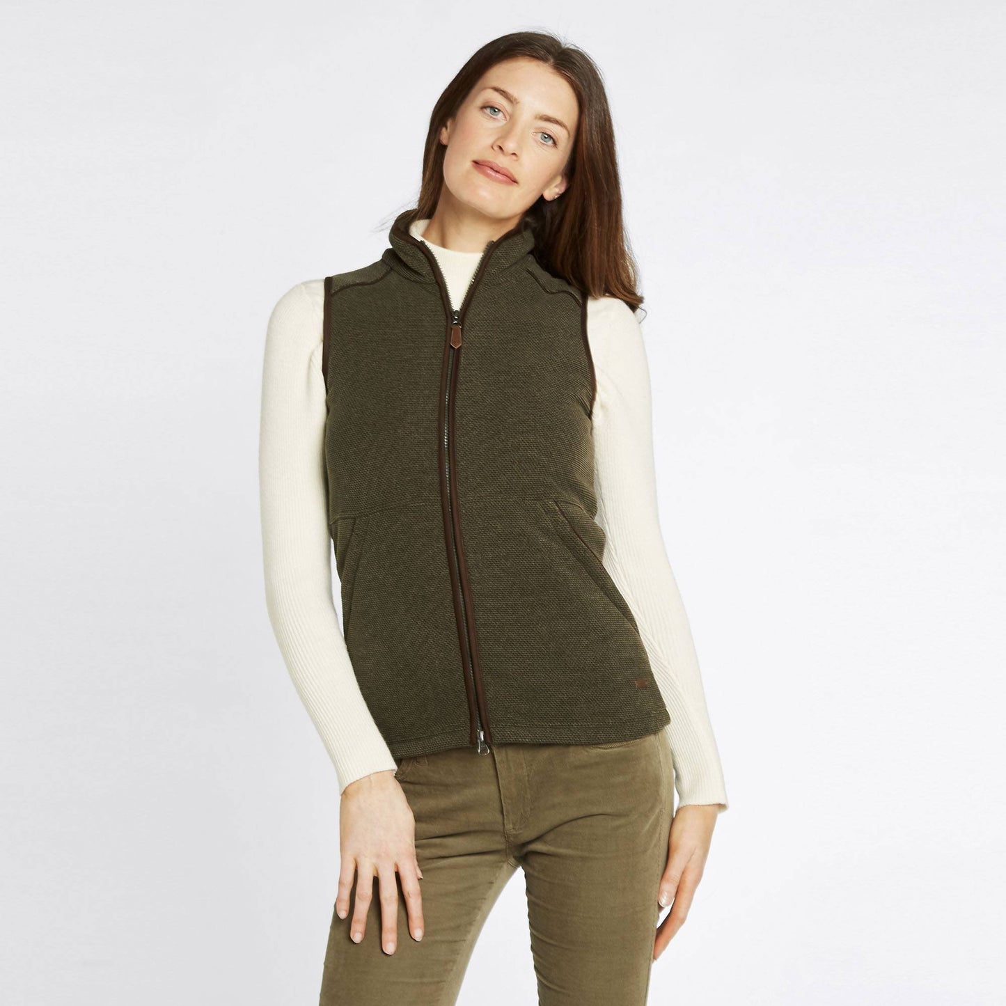 Carbury Textured Fleece Gilet