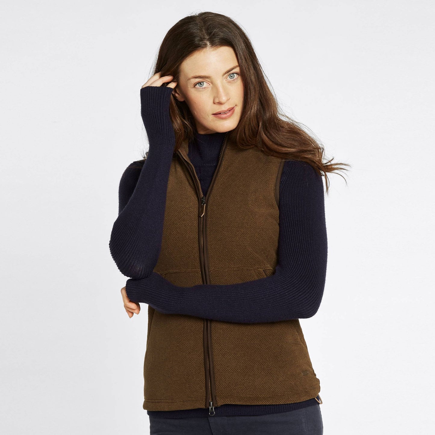Carbury Textured Fleece Gilet