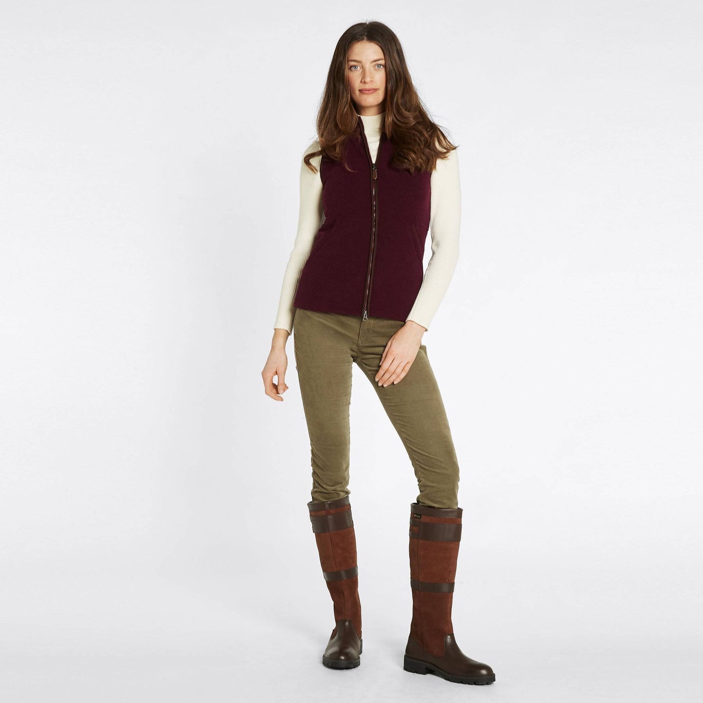 Carbury Textured Fleece Gilet