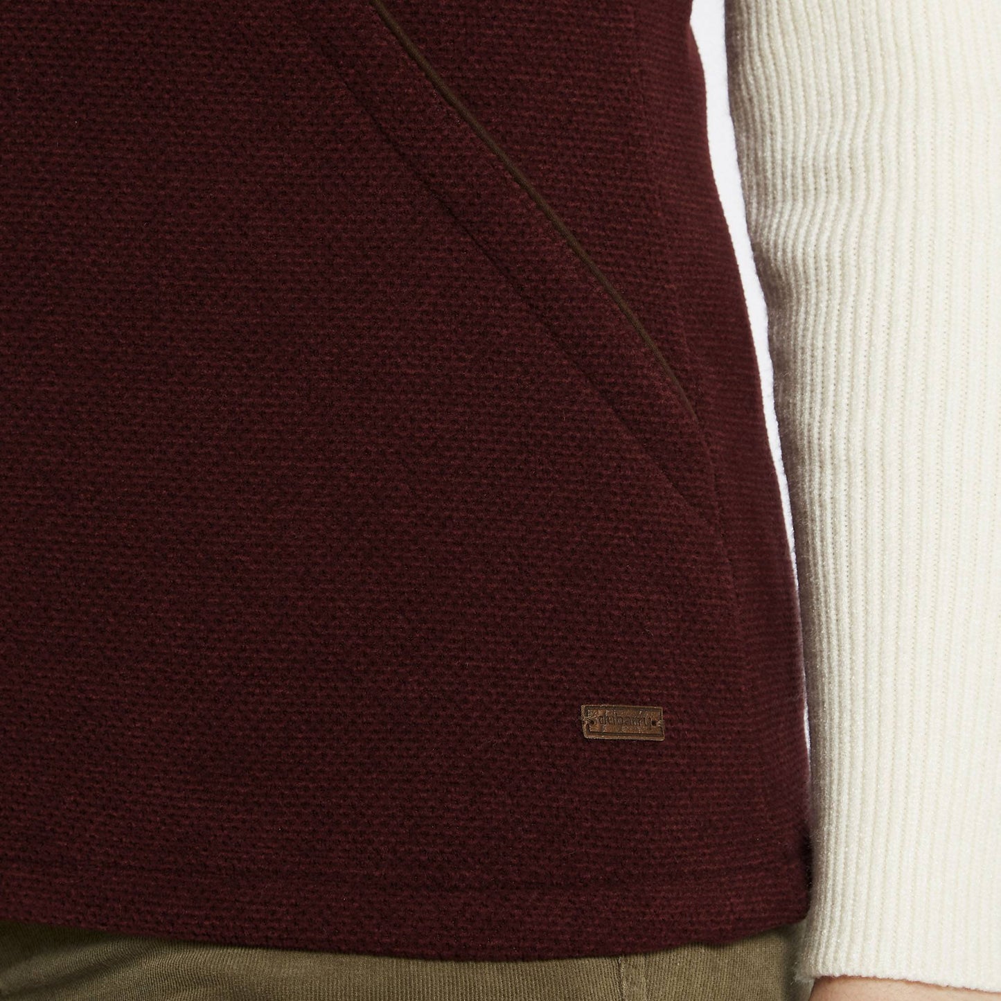 Carbury Textured Fleece Gilet