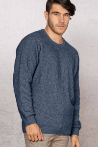 Possum Merino Cambridge Crew Neck Knit