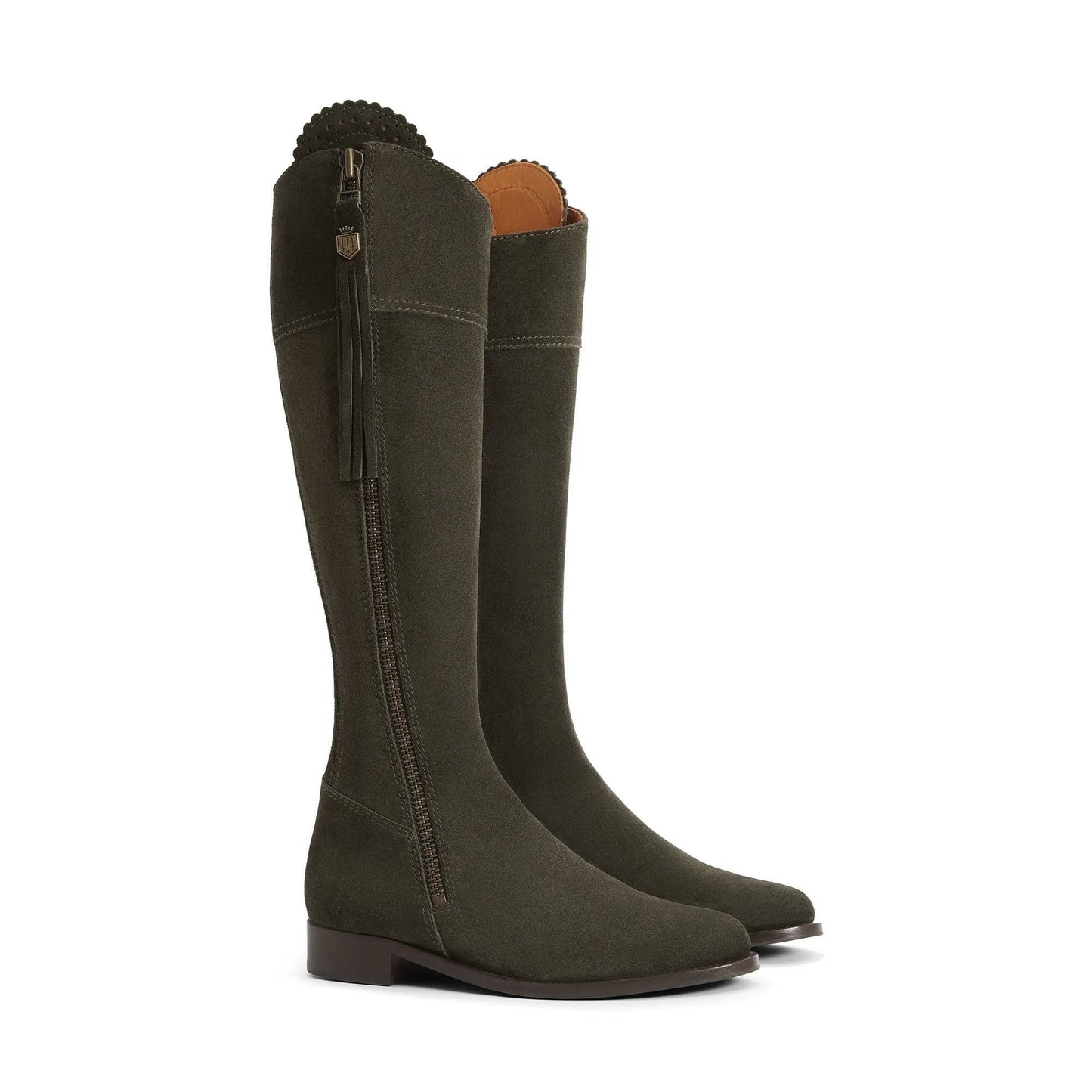 Flat Suede Regina Boot