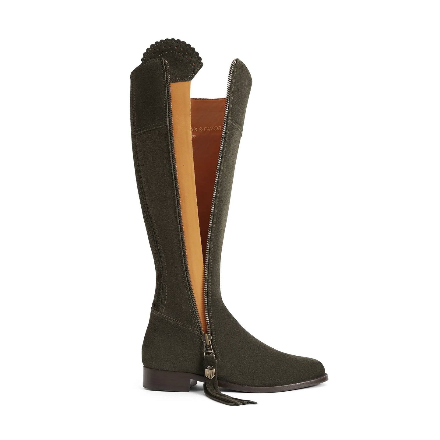 Flat Suede Regina Boot