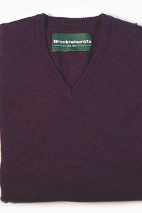 Lambswool Vee Neck Sweater