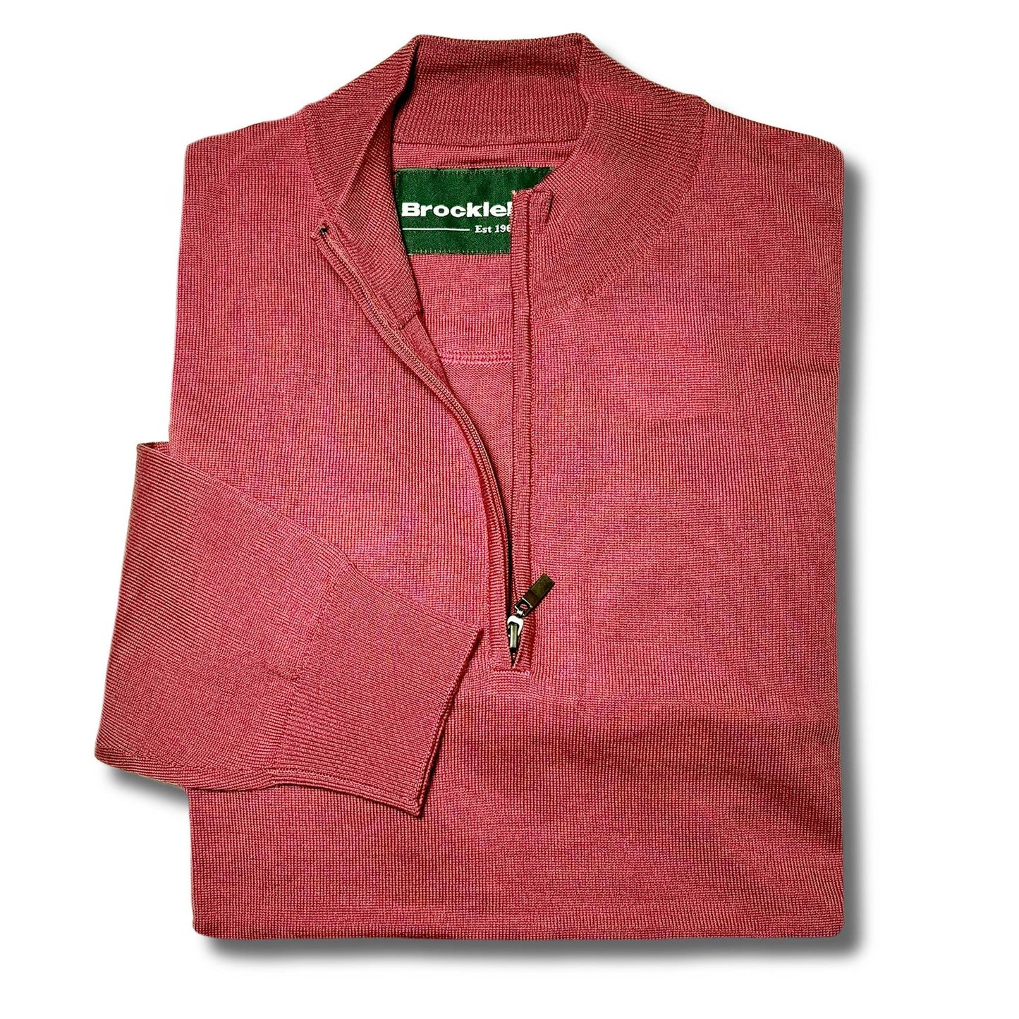 Quarter Zip Merino Knit