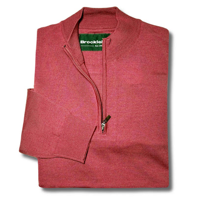 Quarter Zip Merino Knit