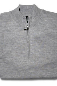 Quarter Zip Merino Knit