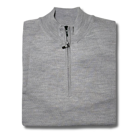Quarter Zip Merino Knit