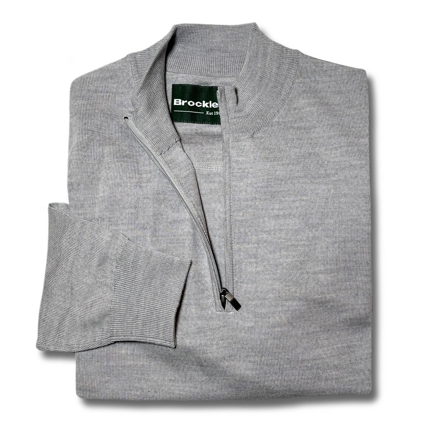 Quarter Zip Merino Knit