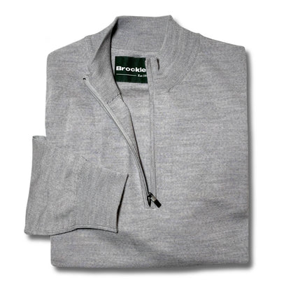 Quarter Zip Merino Knit