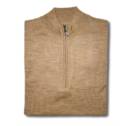 Quarter Zip Merino Knit