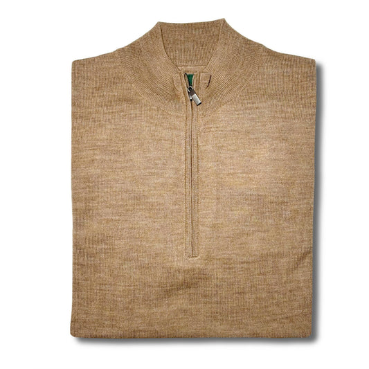 Quarter Zip Merino Knit