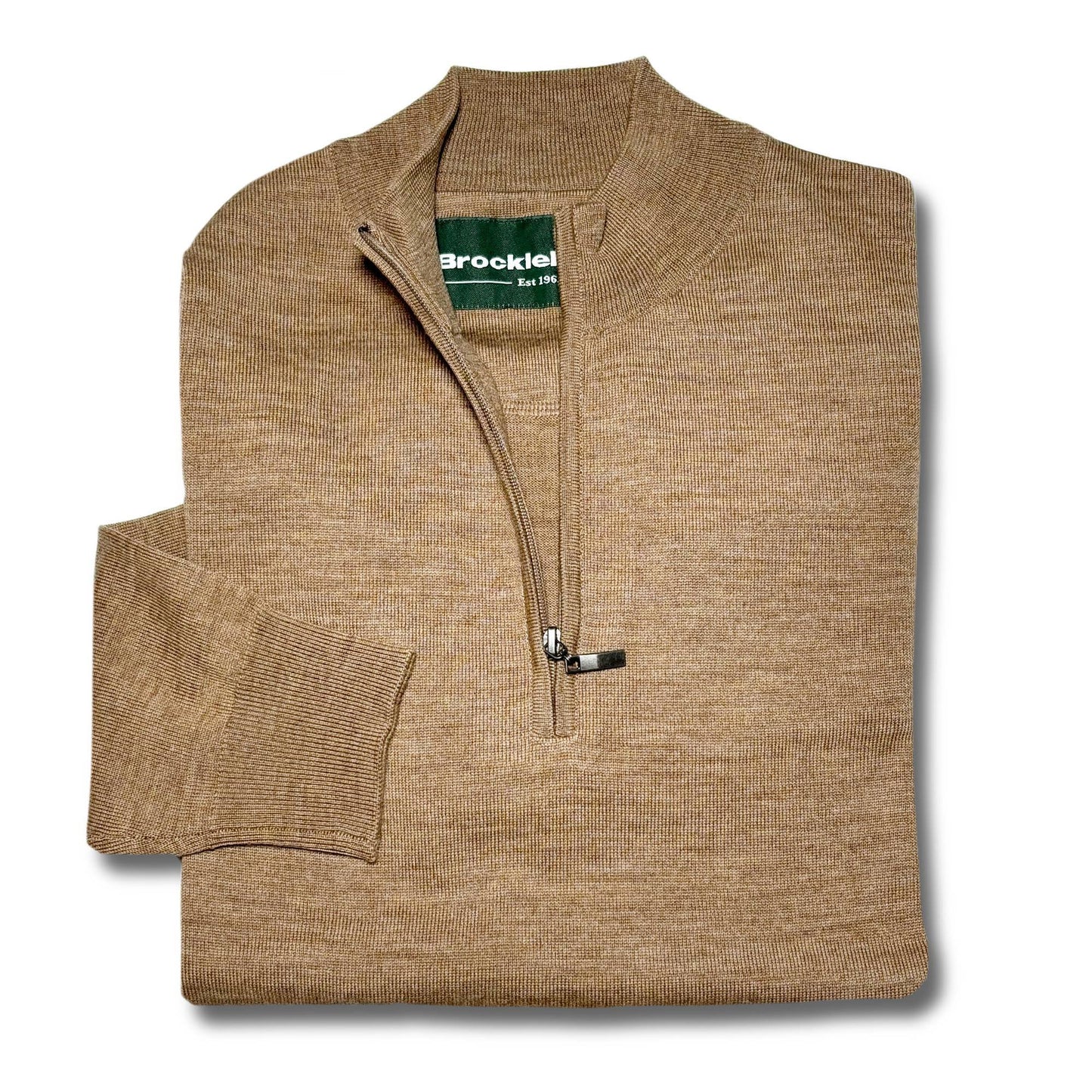 Quarter Zip Merino Knit