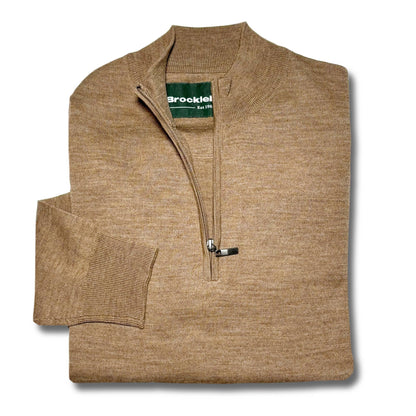 Quarter Zip Merino Knit