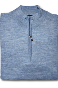 Quarter Zip Merino Knit