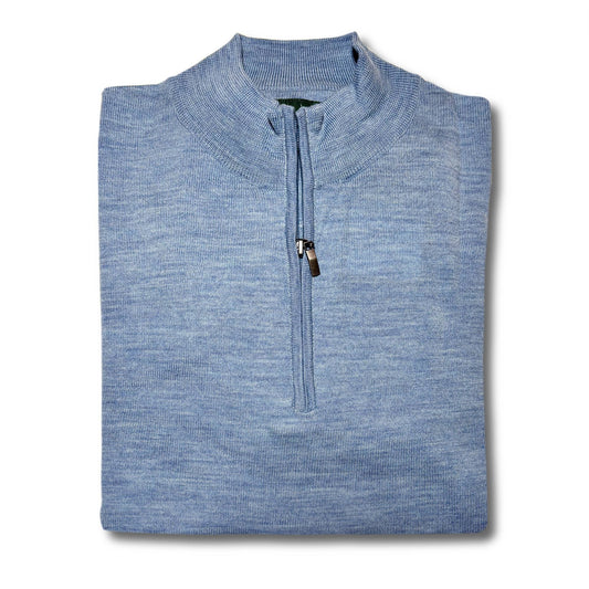 Quarter Zip Merino Knit