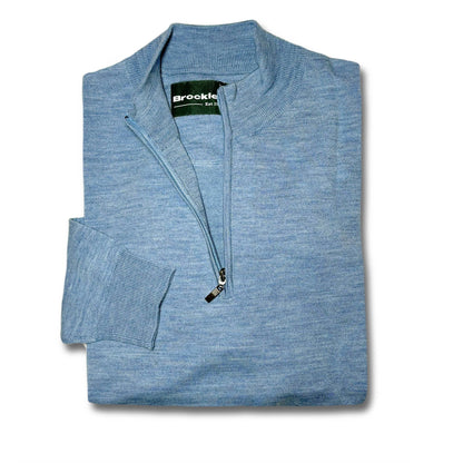 Quarter Zip Merino Knit