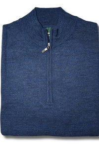 Quarter Zip Merino Knit