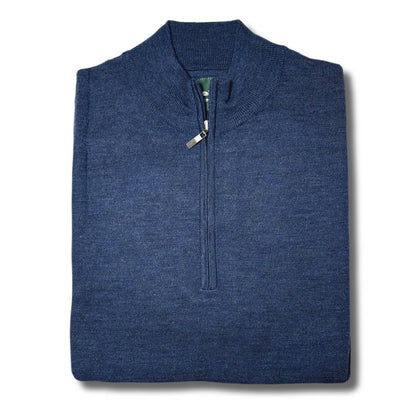 Quarter Zip Merino Knit