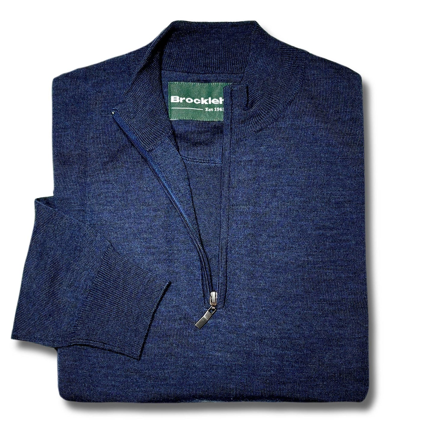 Quarter Zip Merino Knit