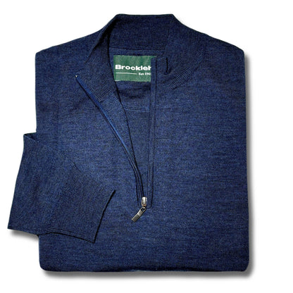 Quarter Zip Merino Knit
