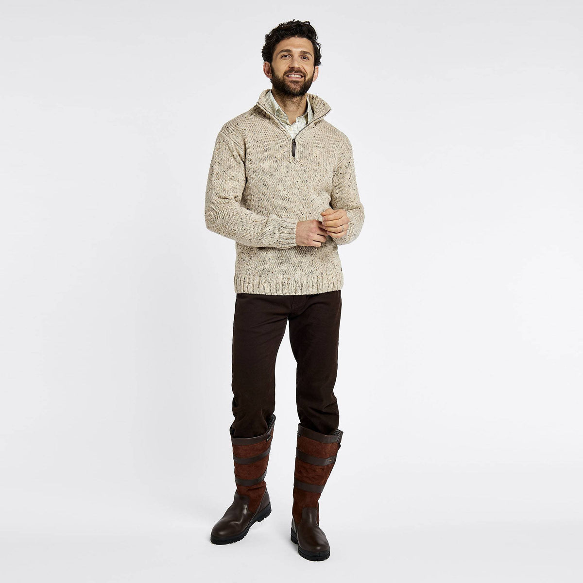 Callaghan Donegal Zip Neck