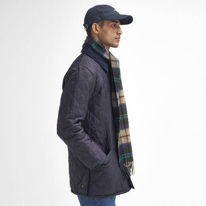 Wool Cashmere Tartan Scarf