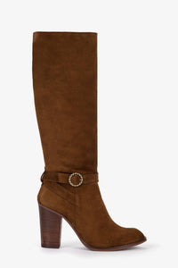 Burford Suede Heeled Boot