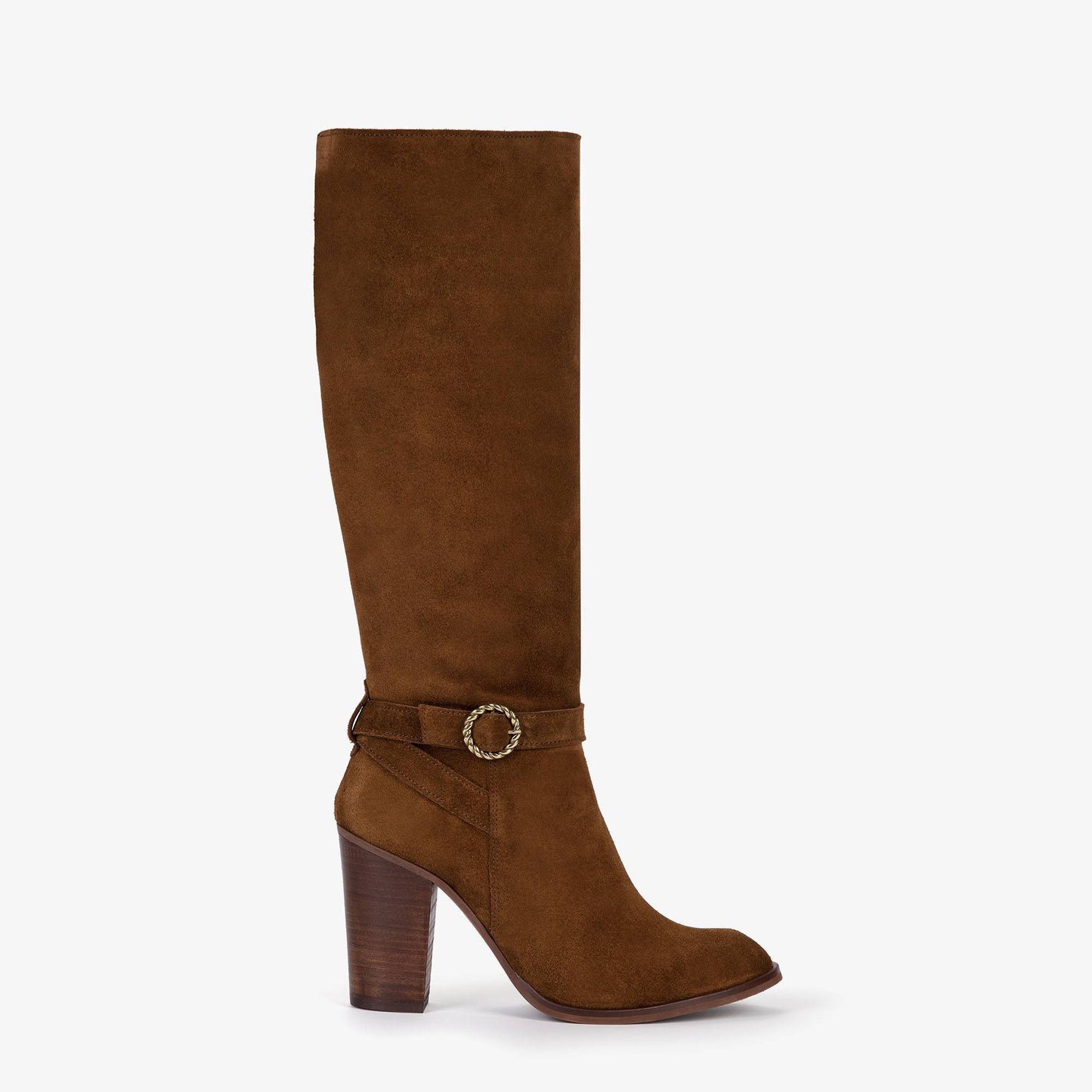 Burford Suede Heeled Boot