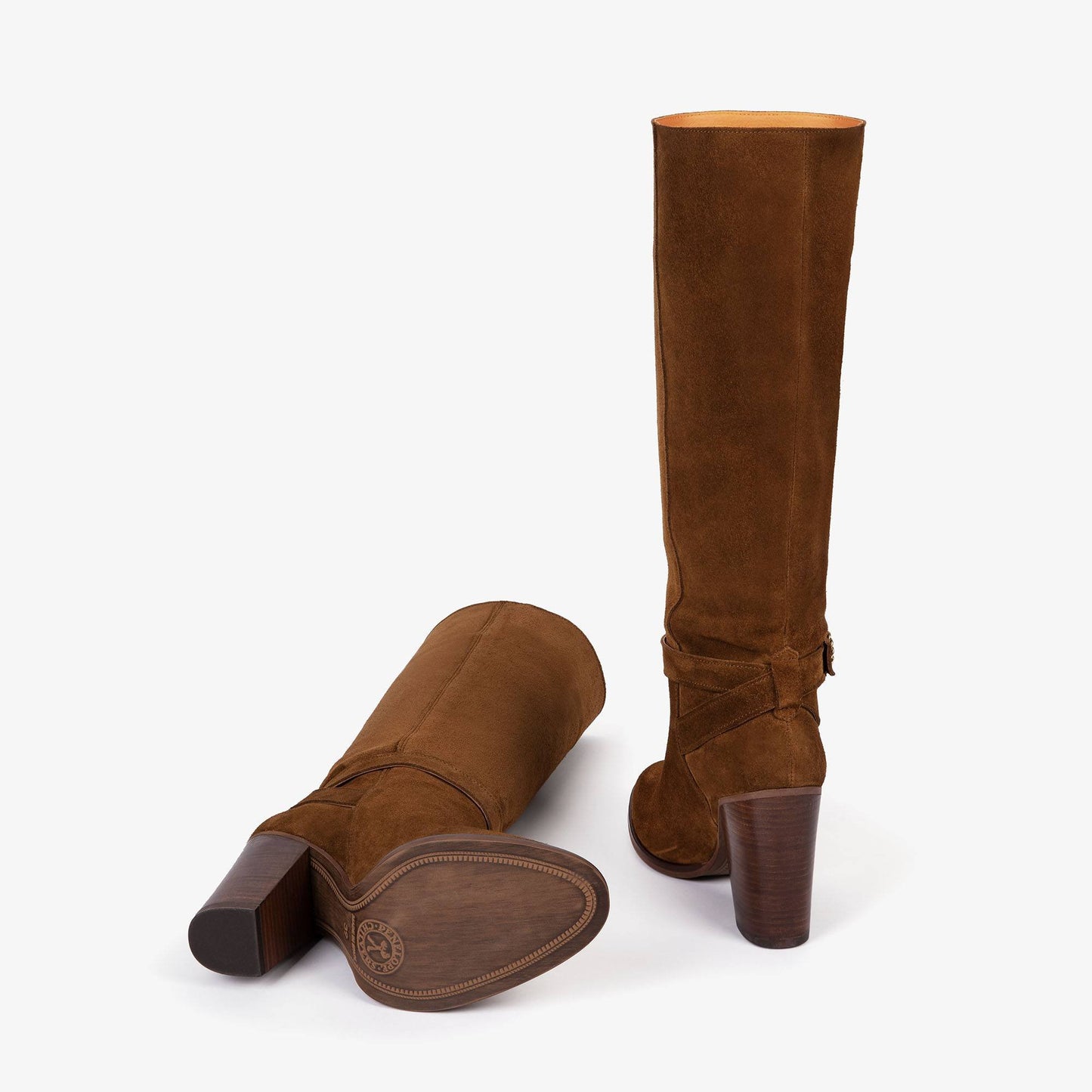 Burford Suede Heeled Boot
