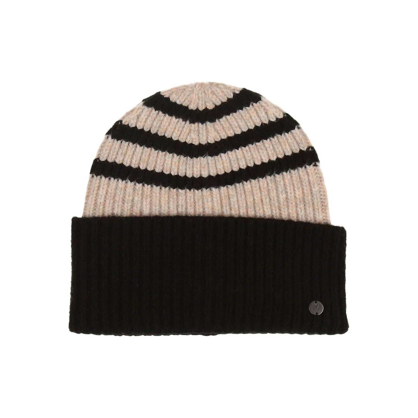 Ribbed Stripe Beanie