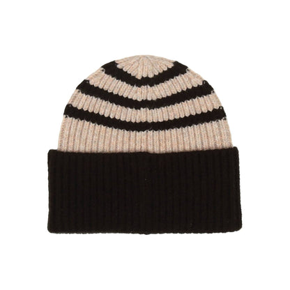 Ribbed Stripe Beanie