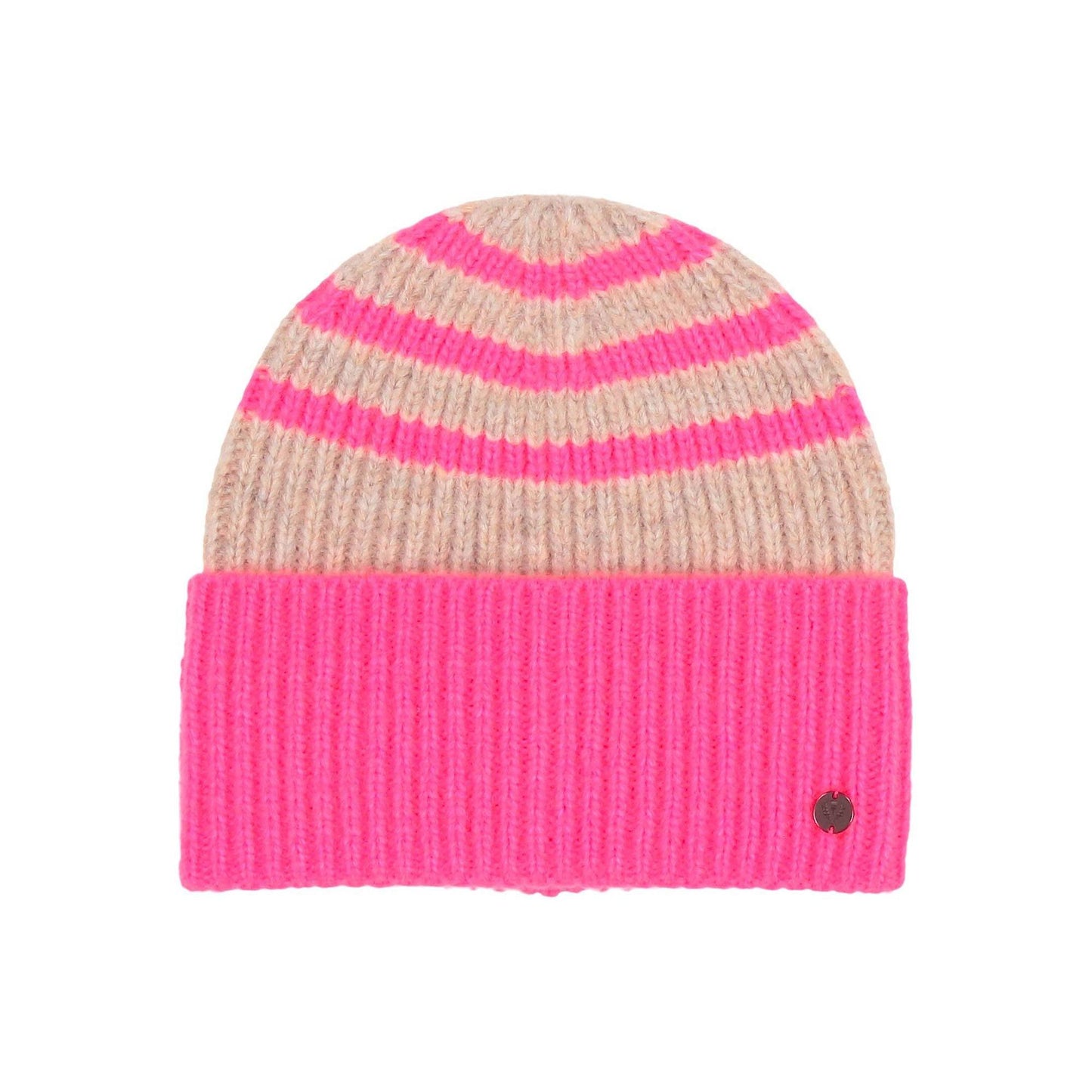 Ribbed Stripe Beanie