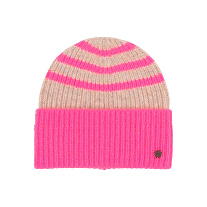 Ribbed Stripe Beanie
