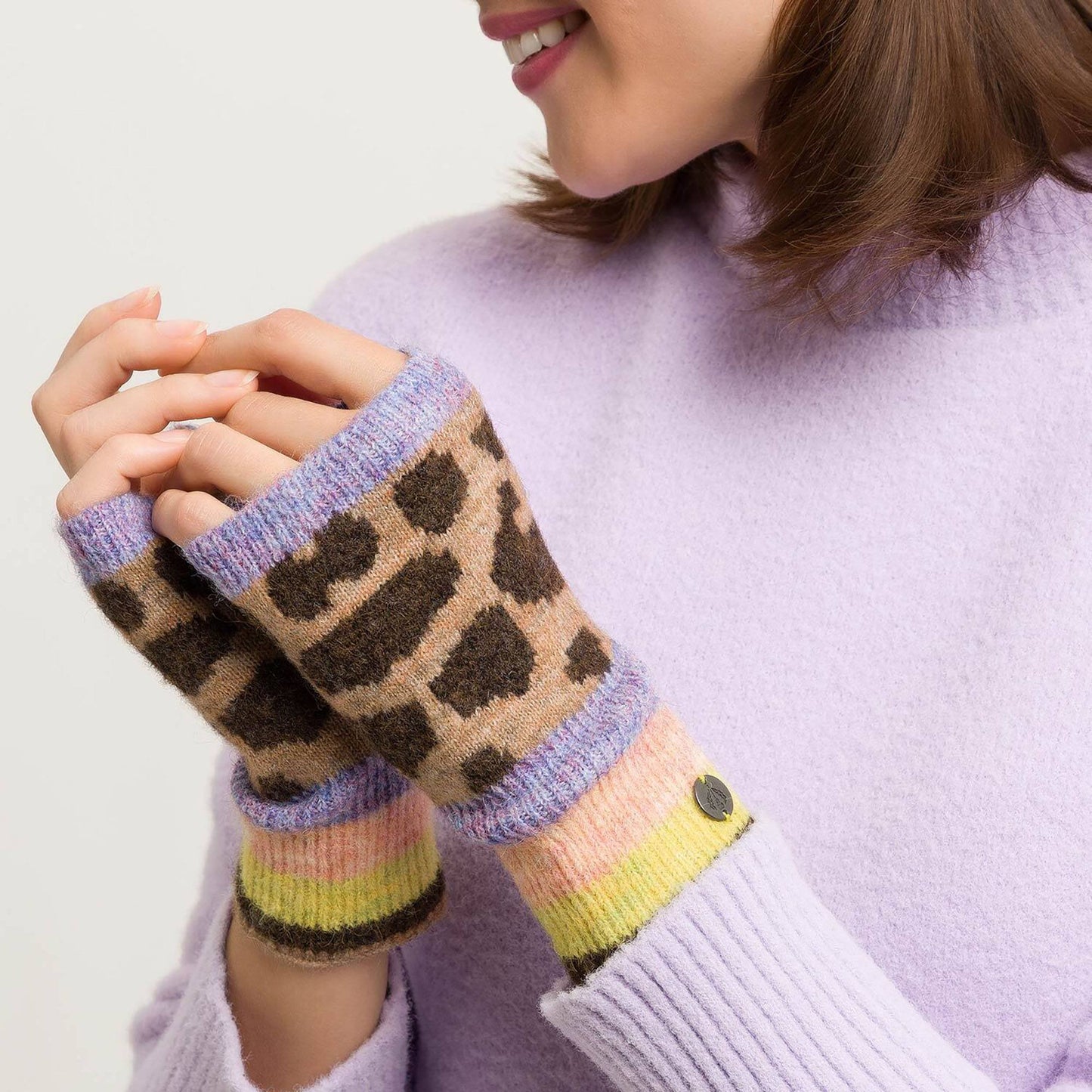 Animal Fingerless Gloves