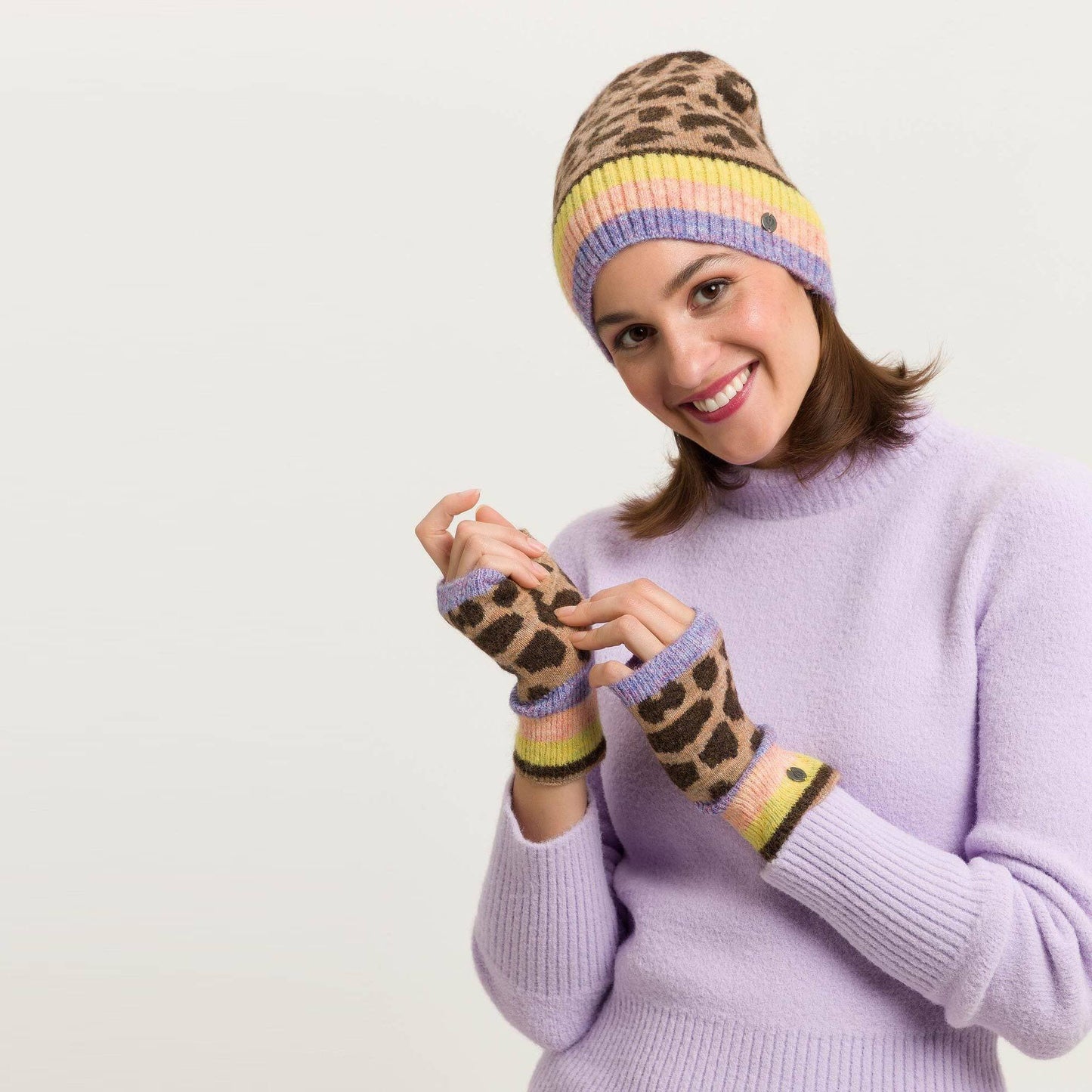 Animal Fingerless Gloves
