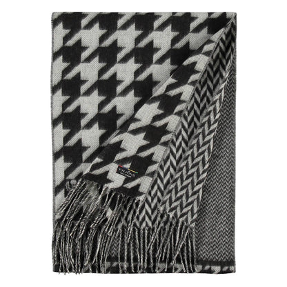 Cashmink Houndstooth Scarf