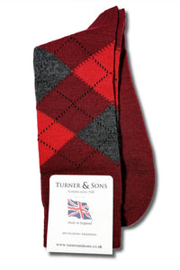 Argyle Merino Socks