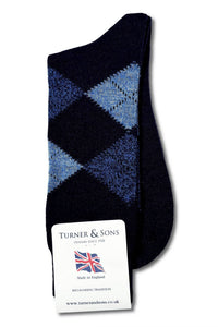 Argyle Merino Socks