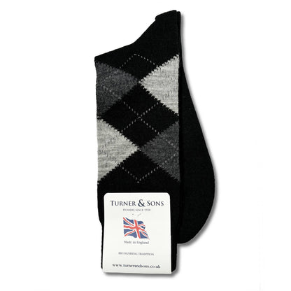 Argyle Merino Socks