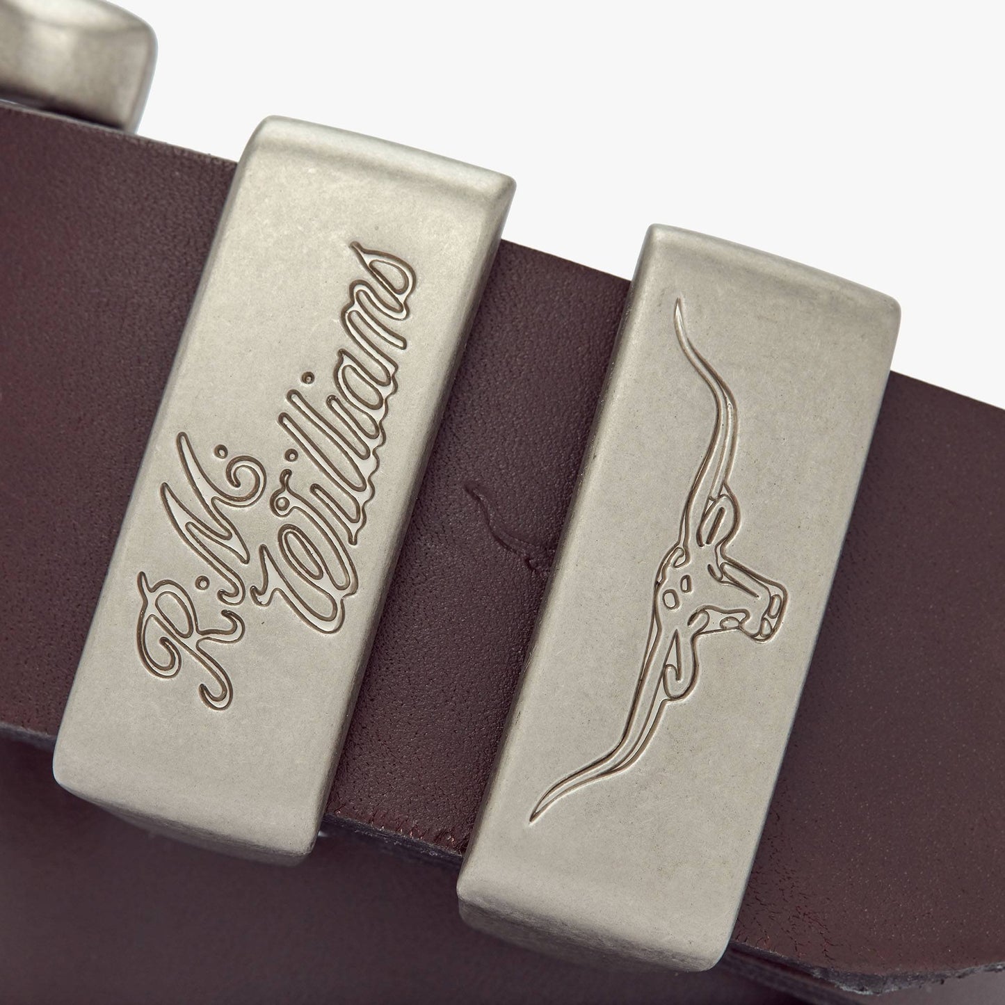 Drover Belt Silver Buckle