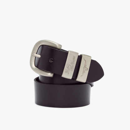 Drover Belt Silver Buckle